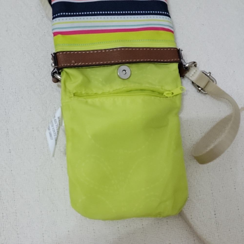 Lily Bloom Vibrant Striped Crossbody Bag - Picture 6 of 7